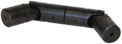 Lovejoy - 2" Bore Depth, 33,120 In/Lbs. Torque, DD-Type Double Universal Joint - 1-1/4" Inside x 2-1/2" Outside Diam, 14" OAL - Americas Tooling