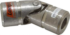 Lovejoy - 1-1/2" Bore Depth, 10,400 In/Lbs. Torque, D-Type Single Universal Joint - 1" Inside x 2" Outside Diam, 5-7/16" OAL - Americas Tooling