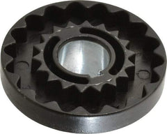 Lovejoy - 3/4" Max Bore Diam, 3/16" x 3/32" Keyway Width x Depth, Flexible Coupling Hub - 2.046" OD, 2.38" OAL, Cast Iron - Americas Tooling