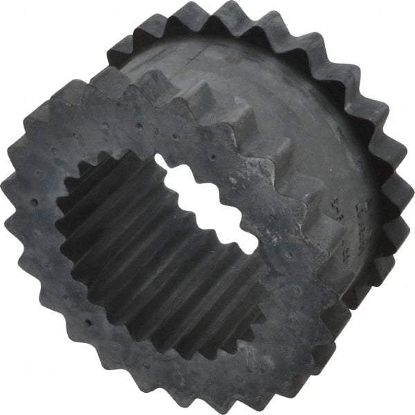 Lovejoy - 9 One Piece Solid Flexible Coupling Sleeve Insert - 6" OD, 3" OAL, EPDM - Americas Tooling