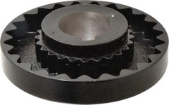 Lovejoy - 2" Max Bore Diam, 1/2" x 1/4" Keyway Width x Depth, Flexible Coupling Hub - 6.35" OD, 5.06" OAL, Cast Iron - Americas Tooling