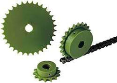 Poly Hi Solidur - 20 Teeth, 1/4" Chain Pitch, Chain Size 25, Roller Chain Sprockets - Americas Tooling