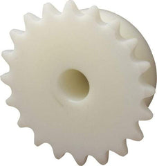 Poly Hi Solidur - 20 Teeth, 3/8" Chain Pitch, Chain Size 35, Roller Chain Sprockets - Americas Tooling