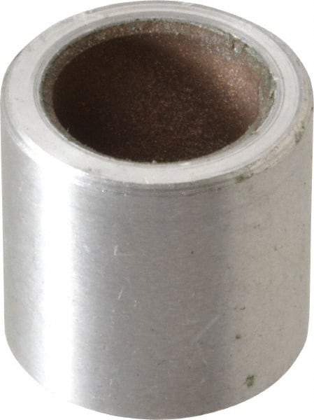 Pacific Bearing - 1/2" Inside x 3/4" Outside Diam, Aluminum Anti-Friction Sleeve Bearing - 1" OAL - Americas Tooling