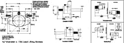 Duff-Norton - 1/2 Ton Capacity, 12" Lift Height, Inverted Mechanical Screw Actuator - Top Plate - Americas Tooling