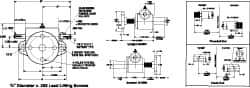 Duff-Norton - 1 Ton Capacity, 18" Lift Height, Upright Mechanical Screw Actuator - Threaded End - Americas Tooling