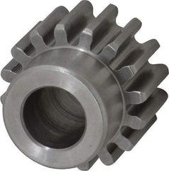 Browning - 12 Pitch, 1.333" Pitch Diam, 16 Tooth Spur Gear - 5/8" Bore Diam, 1-1/16" Hub Diam, Steel - Americas Tooling