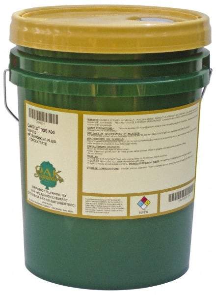 Oak Signature - Oakflo DSS 800, 5 Gal Pail Cutting & Grinding Fluid - Semisynthetic - Americas Tooling