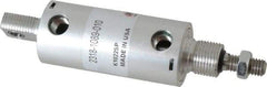 ARO/Ingersoll-Rand - 1" Stroke x 1-1/8" Bore Double Acting Air Cylinder - 1/8 Port, 3/8-16 Rod Thread - Americas Tooling