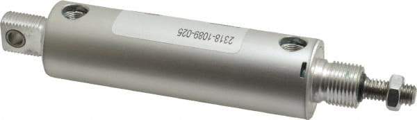 ARO/Ingersoll-Rand - 2-5/8" Stroke x 1-1/8" Bore Double Acting Air Cylinder - 1/8 Port, 3/8-16 Rod Thread - Americas Tooling