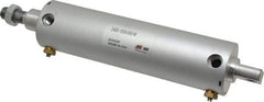 ARO/Ingersoll-Rand - 6" Stroke x 2" Bore Double Acting Air Cylinder - 1/4 Port, 5/8-11 Rod Thread - Americas Tooling