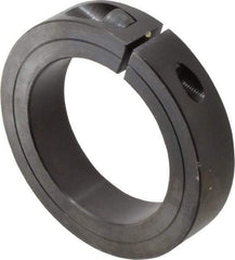 Climax Metal Products - 2-3/4" Bore, Steel, One Piece Clamp Collar - 4" Outside Diam, 7/8" Wide - Americas Tooling