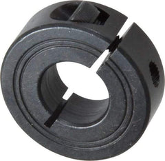 Climax Metal Products - 17mm Bore, Steel, One Piece Clamp Collar - 1-1/2" Outside Diam - Americas Tooling