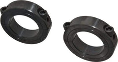 Climax Metal Products - 1-5/8" Bore, Steel, Two Piece Shaft Collar - 2-5/8" Outside Diam, 11/16" Wide - Americas Tooling