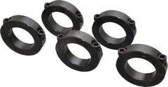 Climax Metal Products - 1-3/4" Bore, Steel, Two Piece Shaft Collar - 2-3/4" Outside Diam, 11/16" Wide - Americas Tooling