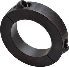 Climax Metal Products - 1-15/16" Bore, Steel, Two Piece Shaft Collar - 3" Outside Diam, 11/16" Wide - Americas Tooling