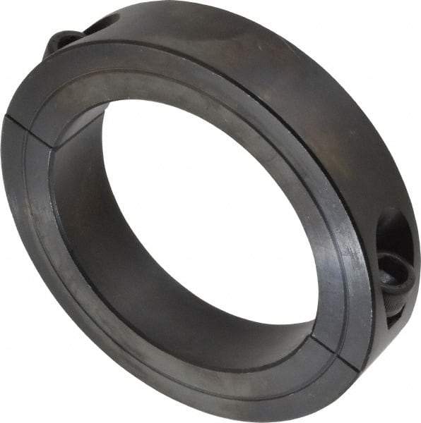 Climax Metal Products - 3" Bore, Steel, Two Piece Shaft Collar - 4-1/4" Outside Diam, 7/8" Wide - Americas Tooling