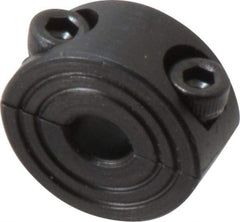 Climax Metal Products - 6mm Bore, Steel, Two Piece Shaft Collar - 3/4" Outside Diam - Americas Tooling