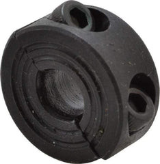 Climax Metal Products - 7mm Bore, Steel, Two Piece Shaft Collar - 3/4" Outside Diam - Americas Tooling