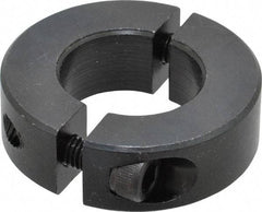 Climax Metal Products - 25mm Bore, Steel, Two Piece Shaft Collar - 1-7/8" Outside Diam - Americas Tooling