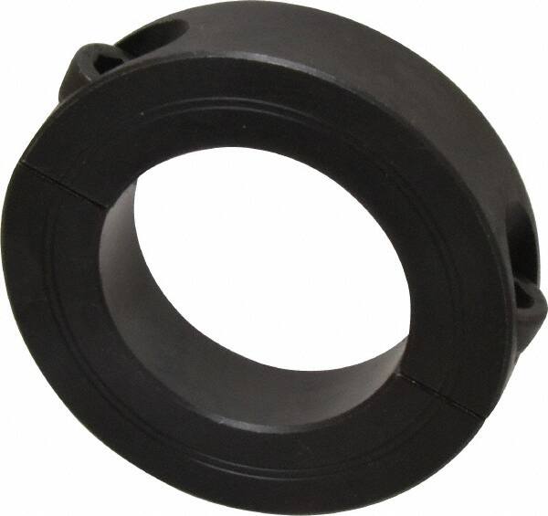 Climax Metal Products - 48mm Bore, Steel, Two Piece Shaft Collar - 3-1/8" Outside Diam - Americas Tooling