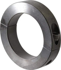 Climax Metal Products - 65mm Bore, Steel, Two Piece Shaft Collar - 3-3/4" Outside Diam - Americas Tooling