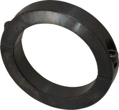 Climax Metal Products - 80mm Bore, Steel, Two Piece Shaft Collar - 4-1/4" Outside Diam - Americas Tooling