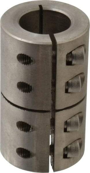 Climax Metal Products - 1" Inside x 1-3/4" Outside Diam, One Piece Split Clamping Collar - 3" Long - Americas Tooling