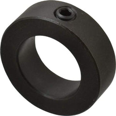 Climax Metal Products - 1-5/16" Bore, Steel, Set Screw Shaft Collar - 2-1/8" Outside Diam, 11/16" Wide - Americas Tooling