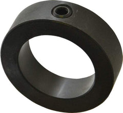 Climax Metal Products - 2" Bore, Steel, Set Screw Shaft Collar - 3" Outside Diam, 7/8" Wide - Americas Tooling