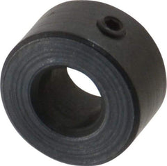 Climax Metal Products - 4mm Bore, Steel, Set Screw Shaft Collar - 3/8" Outside Diam - Americas Tooling