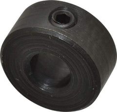 Climax Metal Products - 5mm Bore, Steel, Set Screw Shaft Collar - 1/2" Outside Diam - Americas Tooling