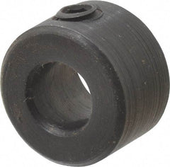 Climax Metal Products - 6mm Bore, Steel, Set Screw Shaft Collar - 1/2" Outside Diam - Americas Tooling