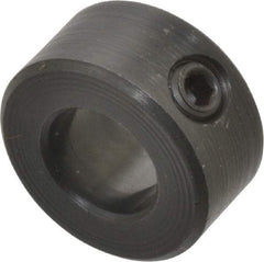 Climax Metal Products - 8mm Bore, Steel, Set Screw Shaft Collar - 5/8" Outside Diam - Americas Tooling