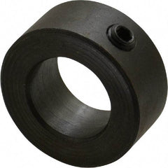 Climax Metal Products - 18mm Bore, Steel, Set Screw Shaft Collar - 1-1/4" Outside Diam - Americas Tooling