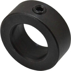 Climax Metal Products - 25mm Bore, Steel, Set Screw Shaft Collar - 1-5/8" Outside Diam - Americas Tooling