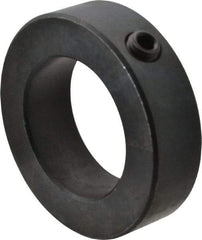 Climax Metal Products - 35mm Bore, Steel, Set Screw Shaft Collar - 2-1/4" Outside Diam - Americas Tooling