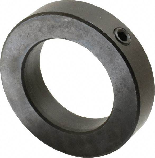 Climax Metal Products - 50mm Bore, Steel, Set Screw Shaft Collar - 3-1/8" Outside Diam - Americas Tooling