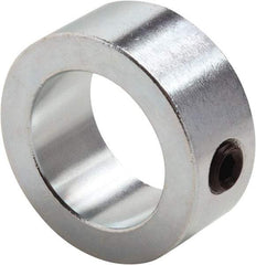 Climax Metal Products - 1/16" Bore, Steel, Set Screw Shaft Collar - 1/4" Outside Diam, 3/16" Wide - Americas Tooling