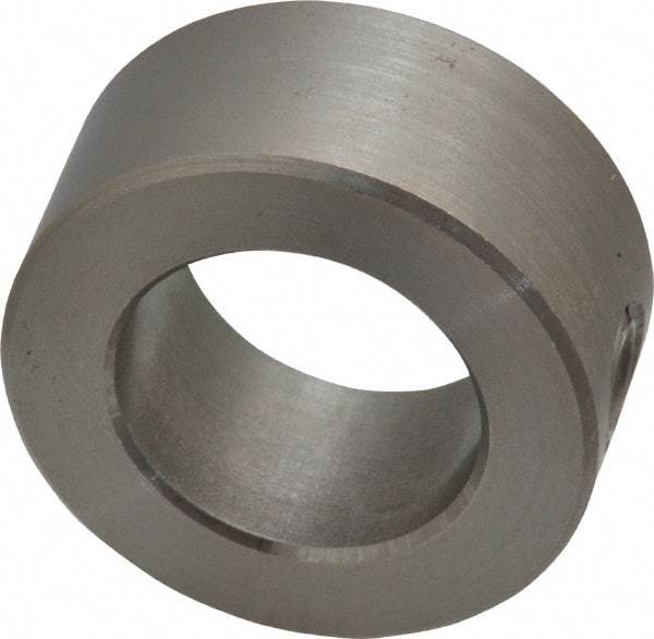 Climax Metal Products - 3/4" Bore, Stainless Steel, Set Screw Shaft Collar - 1-1/4" Outside Diam, 9/16" Wide - Americas Tooling