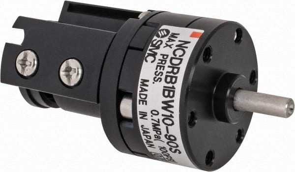 10mm Bore, 90° Rotation, Vane Air Actuator 100 Max psi