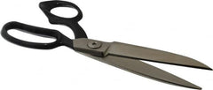 Wiss - 5" LOC, 10-3/8" OAL Bent Upholstery, Carpet, Drapery & Fabric Shears - Offset Handle, For Carpet, Drapery, Upholstery - Americas Tooling