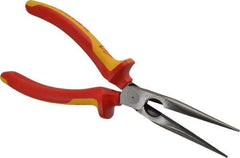 Knipex - 8" OAL, Cutting Pliers - 2-15/16" Jaw Length x 11/16" Jaw Width - Americas Tooling