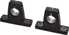 Thomson Industries - 3/4" Diam, Malleable Iron Alloy Shaft Support - Plain Shafting - Americas Tooling