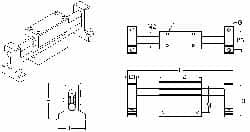 Thomson Industries - Manually Driven Linear Motion System - 36" Long x 2-1/4" Wide - Americas Tooling