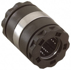 Thomson Industries - 40mm ID, Closed Linear Bearing without Integral Wipers - 2.44" Overall Height, 62mm OD - Americas Tooling