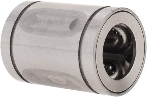 Thomson Industries - 1/2" ID, 85 Lb Dynamic Load Capacity, Closed Linear Bearing - 7/8" OD - Americas Tooling