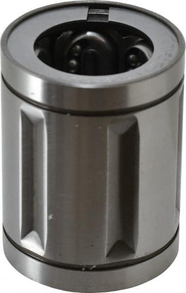 Thomson Industries - 1-1/4" ID, 520 Lb Dynamic Load Capacity, Closed Linear Bearing - 2" OD - Americas Tooling