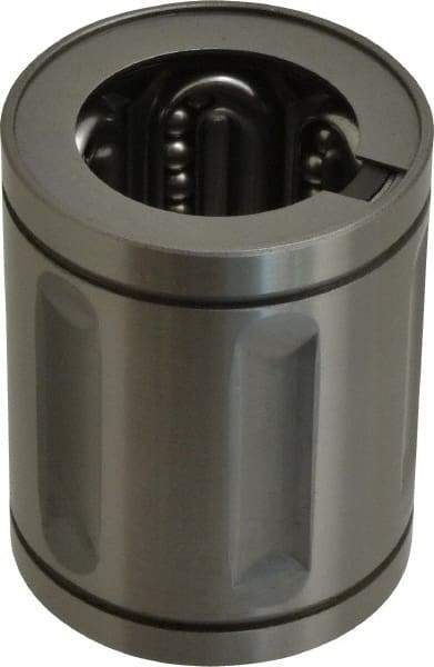 Thomson Industries - 1-1/2" ID, 770 Lb Dynamic Load Capacity, Closed Linear Bearing - 2-3/8" OD - Americas Tooling