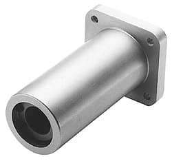 Thomson Industries - 2-1/4" Inside Diam, 1900/3800 Lbs. Dynamic Capacity, Twin Flanged Pillow Block Linear Bearing - 2-3/4" Overall Width - Americas Tooling